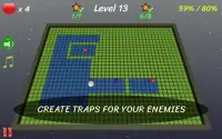 Xonix 3D: klassisches Arcade-Spiel Screen Shot 8