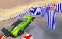 Mega Ramp Stunt Racing: Permainan Kereta Screen Shot 6