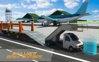 Airplane Flight 3D: Cargo Delivery Truck Transport Screen Shot 3