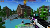 Cops N Robbers:Pixel Craft Gun Screen Shot 6