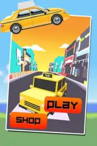 Rocky Road Taxi Dash 3D Screen Shot 4