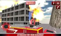 Up Hill Fire Truck Rescue Sim Screen Shot 12