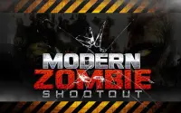 Modern Zombie Shootout Screen Shot 1