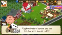 Snoopy's Town Tale CityBuilder Screen Shot 1