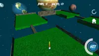 Mini Golf 3D en el Espacio Screen Shot 1