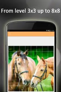 🐎 Horses Puzzle Screen Shot 1