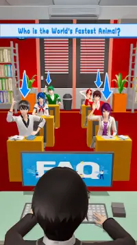 anime okul öğretmen simülatör Screen Shot 4