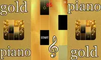 gold piano tiles - online piano Screen Shot 3