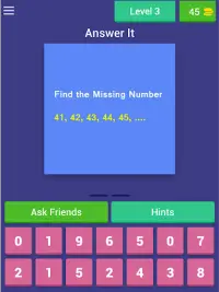 Find The Missing Number IQ Test Screen Shot 17