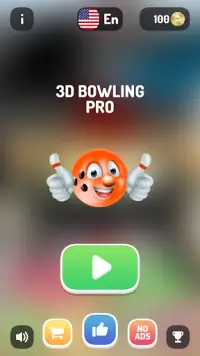 3D Bowling Pro -super Bowlen und Kegeln, kostenlos Screen Shot 0