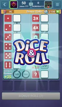 Dice-n-Roll online Yatzy Screen Shot 0