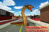 Angry Anaconda City Attack 2018 Screen Shot 9