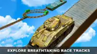 السماء الحقيقية المسارات الجيش دبابة سباق سيم 3D Screen Shot 0