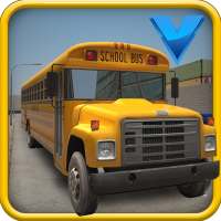 Schoolbus Memandu 3D Sim 2