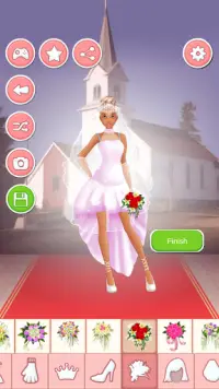 Bruid aankleden spelletjes Screen Shot 14
