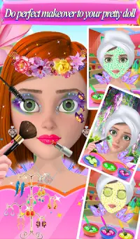Ballerina Fairy Makeup Spa Salon: Dressup Game Screen Shot 7