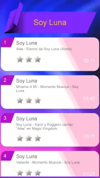 Piano Game - "Soy Luna" Girls 2020 Screen Shot 4