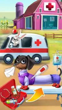 Farm Animals Hospital Doctor 3 Screen Shot 2