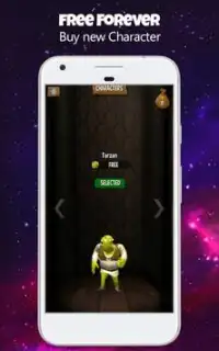 Ultimate Shrek Running Game Screen Shot 1