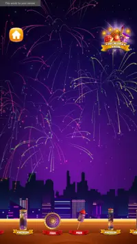 Fireworks Light Show Simulator Screen Shot 1