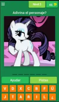 My Little Pony - Adivina el personajes Screen Shot 3