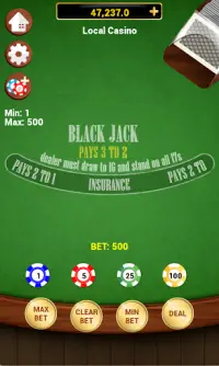 Blackjack 21 - Classic Screen Shot 0