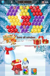 Reindeer Rescue - Bubble Shooter Screen Shot 4