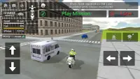 Police Car Driving Motorbike Screen Shot 19