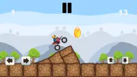 Crazy Biker 2D Screen Shot 1