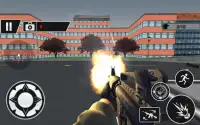 Police Car Gangster Action moderne Commando Combat Screen Shot 0