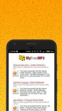 MyFreeMP3 Screen Shot 2