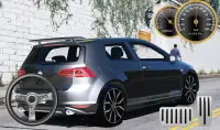 City Driving Volkswagen Golf Parking Screen Shot 3