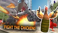 Cluck Shot: Chicken Gun Game Screen Shot 1