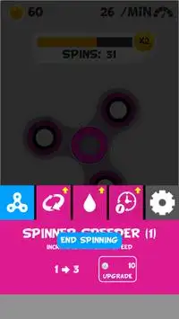 Spinner Fidget Game Simulator Screen Shot 2