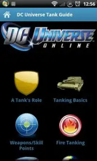 DC Universe Tank Guide Screen Shot 0