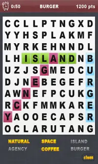 Word Search Puzzle Game Screen Shot 2