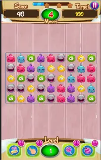 Monster Jelly Match 3 Screen Shot 3