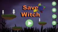 Witch angry at the cat: Halloween Screen Shot 0