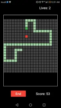 Snake Game Screen Shot 1