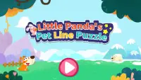 Little Panda's Pet Line Puzzle Screen Shot 5
