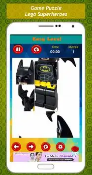 Game Puzzle Lego Toys of Superheroes Screen Shot 3