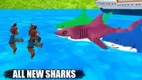 Angry Shark Attack 2018 - Zombie Hungry Games Screen Shot 4