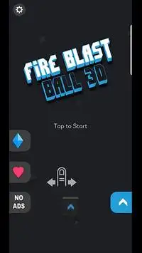 Fire Blast Ball 3D Screen Shot 0