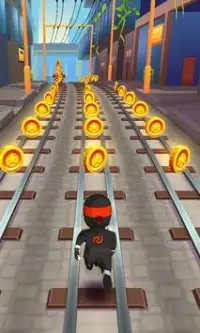 Subway Runner Ninja Screen Shot 2