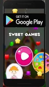 Sweet Games-Три в ряд. Игры бесплатные игры Screen Shot 9