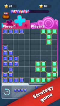 Block Puzzle Diamonds Multiplayer: board game Screen Shot 3