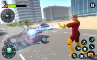 Light Speed Robot Hero - City Rescue Robot Games Screen Shot 4