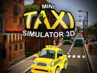 Mini Taxi Simulator 3D Screen Shot 5