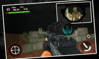 Zona Zombie War mortos Sniper Screen Shot 0