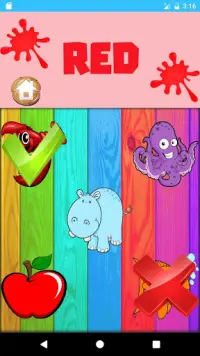 Colors for Children - Learning Games Screen Shot 2